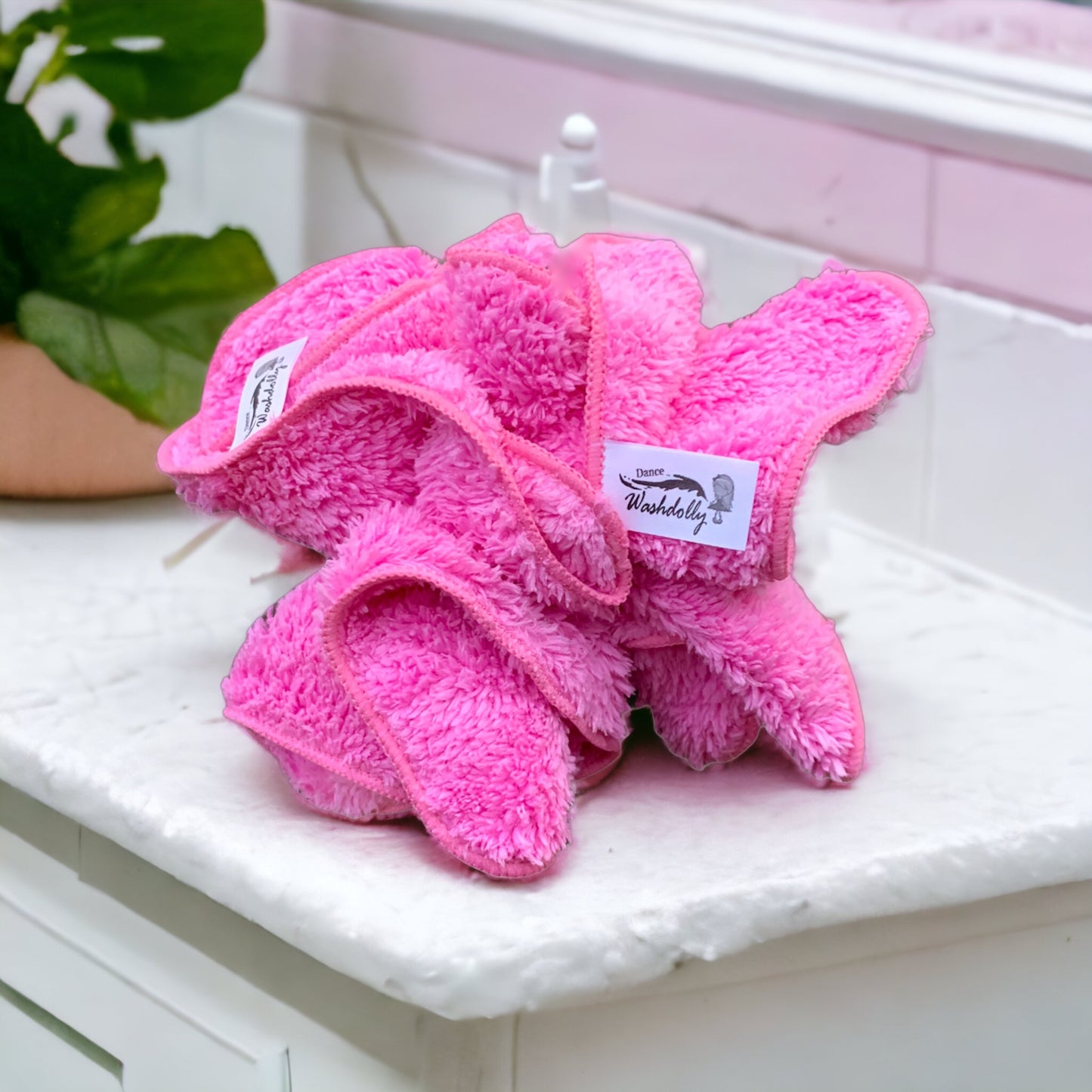 LARGE WASHDOLLY CLOTH PINK