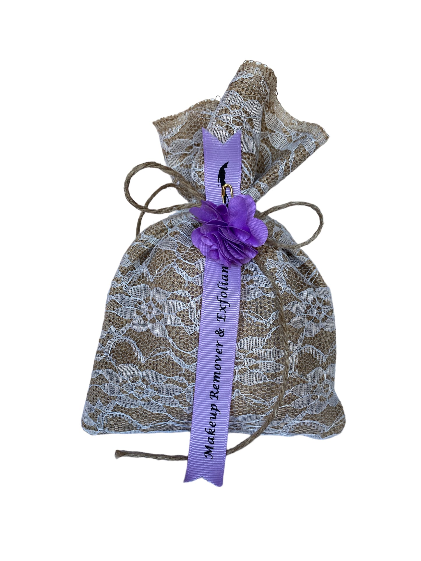 WASHDOLLY BURLAP LACE SMALL PURPLE