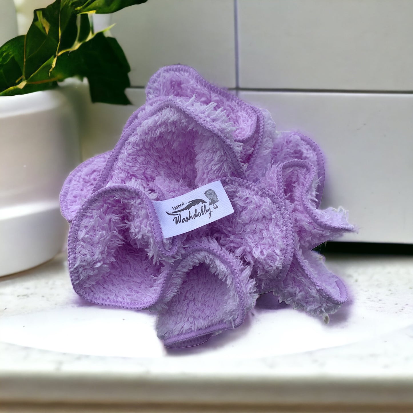 Large Purple Washdolly Cloth