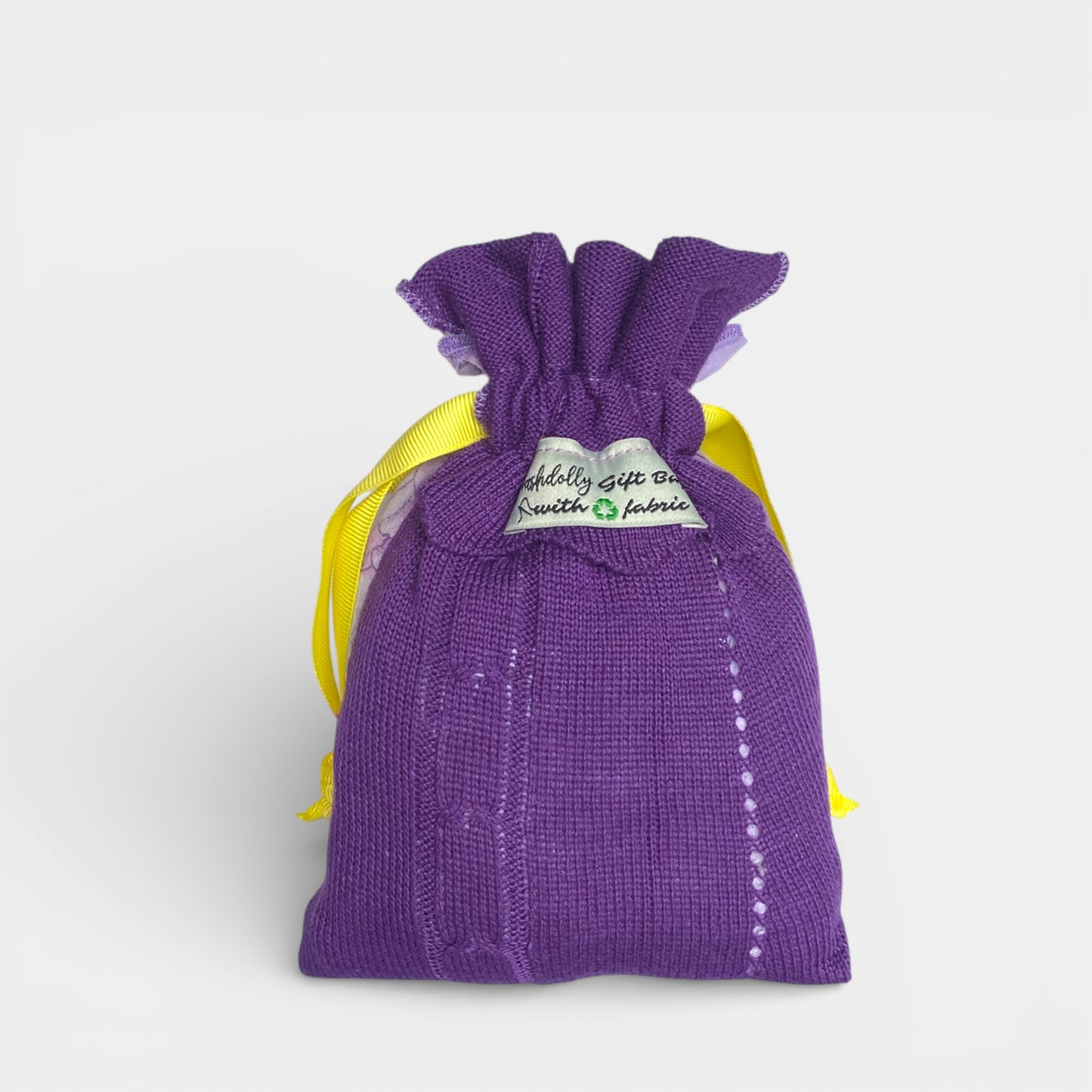 PLUM SCARF AND SWEATER - RECYCLED