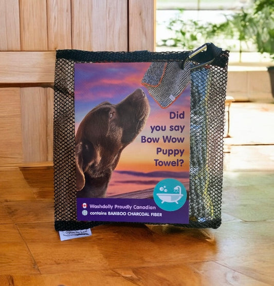 BOW WOW PUPPY TOWEL